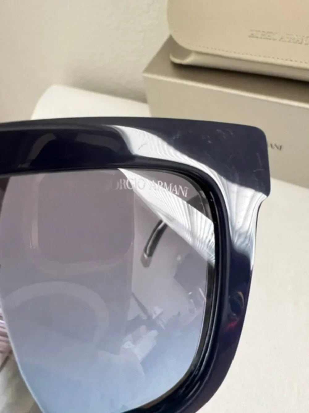 Giorgio Armani AR8024 5147 Sunglasses Navy Blue